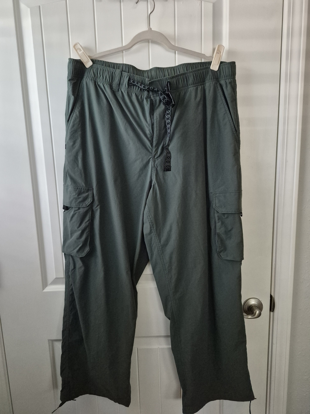 Nike SB Kearny Cargo Skate Pants XL Vintage Green  Nylon Skateboarding